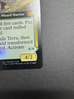 Terra, Magical Adept / Esper Terra (Extended Art) Final Fantasy Foil MTG #0511 - Image 5
