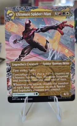 Miles Morales/Ultimate Spider-Man Alt Art Marvel's Spider-Man: Extras NM ENG MTG - Image 2