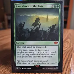 MTG LTR Last March of the Ents 172 Mythic Lord of the Rings 2023 - Image 1
