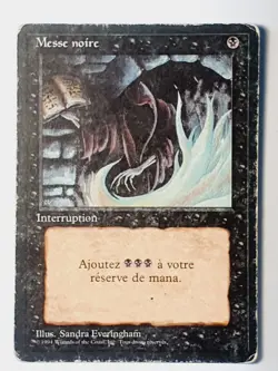 Messe noire FBB foreign black border MTG Magic VF - Image 1