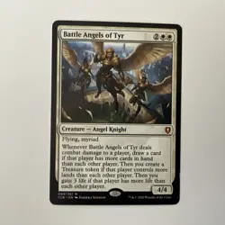 MTG Battle Angels Of Tyr (009) *Non-Foil* Base Mythic CLB MT/NM Baldur’s Gate - Image 1