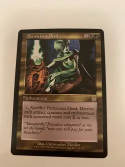 MTG NM Pernicious Deed Apocalypse Free Shipping In The US with Tracking - Image 1
