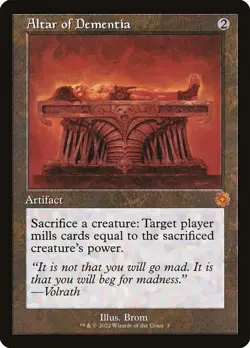 [MTG] Altar of Dementia (Retro Frame) (003) (BRR) NM - Image 1