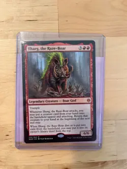 MTG Ilharg, the Raze-Boar War of the Spark 133/264 Regular Mythic - Image 1