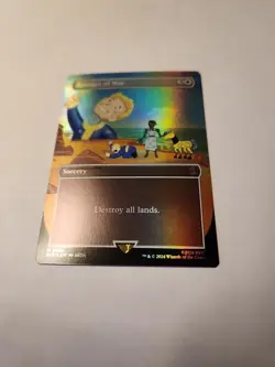 Ravages of War (Borderless) - Universes Beyond: Fallout - Foil - SP/NM - Image 1