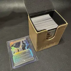 200x MTG White Rare Mythic Lot Mono-White Collection Commander w/ Deck Box - Image 2