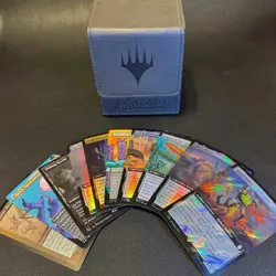 200x MTG Rare Mythic Lot Colorless Multicolor Commander Collection Deck Box - Image 1