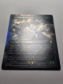 MTG Galadhrim Brigade Extended Art Foil (NM) Lord of the Rings Commander Magic - Image 2