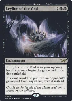 MTG Leyline of the Void Normal NM Duskmourn: House of Horror Magic 106 - Image 1