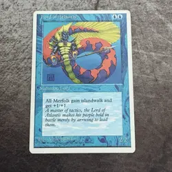 Lord of Atlantis - Fourth Edition - MTG Magic the Gathering - MP - Image 1