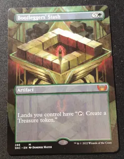 Bootleggers' Stash - Borderless - SNC - MTG - EN - NM - 288 - Image 1