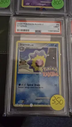 Starmie - 5/16 - Pokemon Rumble - Holo Stamped - Pokemon TCG 2009 Vintage - Image 1