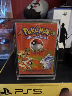 Pokemon 1999 New Brushfire Theme Deck Sealed W/ Acrylic Case - Image 1