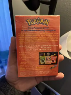 Pokemon 1999 New Brushfire Theme Deck Sealed W/ Acrylic Case - Image 4