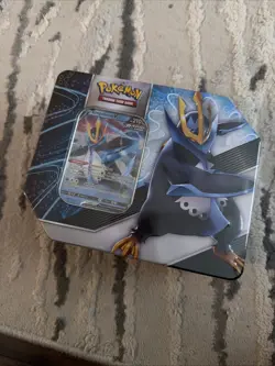 Pokemon TCG V Strikers Tin Sealed Pack 820650809552 - Image 1
