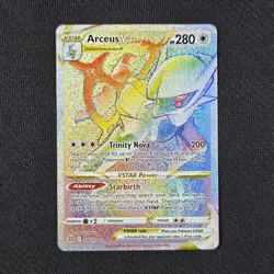 Pokemon Arceus Vstar 176/172 Brilliant Stars Rainbow Secret Rar NM/M - Image 2