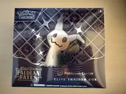 Pokemon Scarlet & Violet Paldean Fates Pokemon Center ETB Elite Trainer Box NEW - Image 2