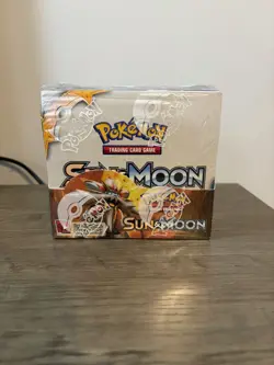 Pokemon Sun & Moon Base Set Booster Box Sealed - Image 1