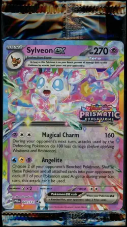 Sylveon ex #041/131 Stamped Prismatic Evolutions Promo Sealed Pokemon 2025 - Image 1