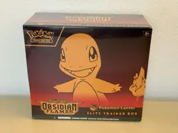 2023 Pokemon Obsidian Flames Factory Sealed Pokemon Center ETB Elite Trainer Box - Image 1