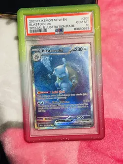 PSA 10 Blastoise ex - 200/165 - 151 English - Pokemon (ORIGINAL OWNER) - Image 1