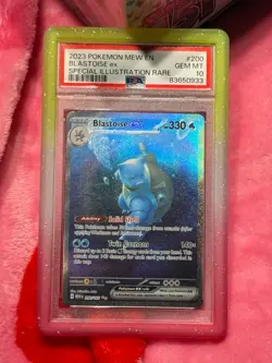 PSA 10 Blastoise ex - 200/165 - 151 English - Pokemon (ORIGINAL OWNER) - Image 4