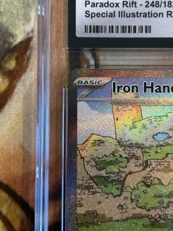 Iron Hands ex 248/182 SIR Pokemon Paradox Rift English Holo - CGC 10 Gem Mint 🔥 - Image 3
