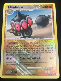 Claydol Pokemon TCG Great Encounters League Promo Crosshatch NM/VLP - Image 1