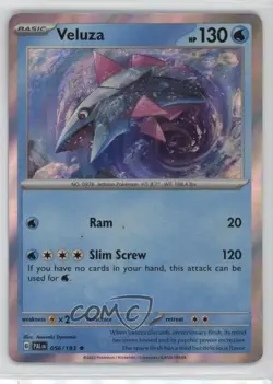Veluza Pokemon Scarlet & Violet Paldea Evolved SV02 #056 - Image 1
