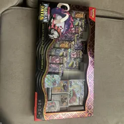 Pokemon TCG Paldean Fates Great Tusk ex Iron Treads ex Premium Collection Sealed - Image 1