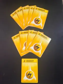 x10 Lightning Energy Lot - Vintage Japanese Pokemon - LP/NM - Image 1