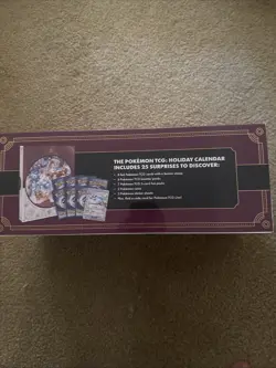 Pokemon 2025 Holiday Calendar New Sealed USPS PRIORITY SHIPPING - Image 2