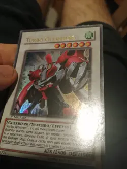 Carta Yugioh Turbo Guerriero CSOC-IT038 Ultra Rara 1a Prima Edizione Ita - Image 3