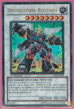 DISTRUTTORE ROTTAME • (Junk Destroyer) • Ultra R • 5DS3 IT039 • 1Ed • Yugioh! - Image 1