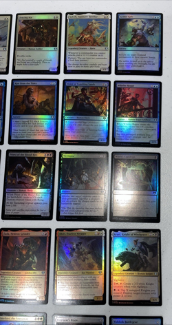 MTG Magic The Gathering Commander Masters 25 Card Lot All Different FOIL - Image 3