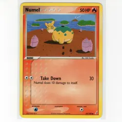 Pokemon TCG Numel 59/100 EX Crystal Guardians Regular Common Card EN-LP 2006 - Image 1