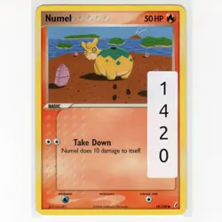 Pokemon TCG Numel 59/100 EX Crystal Guardians Regular Common Card EN-LP 2006 - Image 3