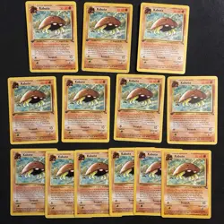 Kabuto Fossil 50/62 TCG x13 Card Lot 1st Edition and Unlimited Vintage WOTC 1999 - Image 1