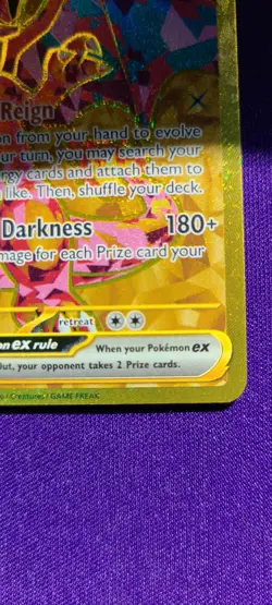 Charizard ex - 228/197 - Pokemon Obsidian Flames Secret Rare Gold Card NM - Image 5