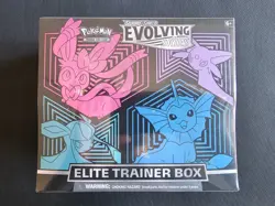 Pokemon Cards Evolving Skies Elite Trainer Box ETB FACTORY SEALED 2021 - Image 1