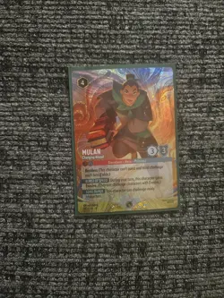 Disney Lorcana Mulan Charging Ahead DLC Promo 3/C2 EN Card Foil - Image 1