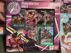 One Piece Trading Card Game: Illustration Box Volume 3 + 4 BOTH! FACTORY SEALED - Image 3
