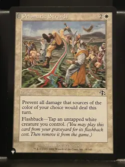 Prismatic Strands Judgment Regular NM The List Mystery MTG Magic Card - Image 1