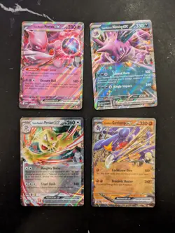 4 x EX Pokemon Card Bundle (Destined Rivals Set, NM) - Image 1