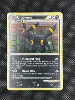 Pokemon TCG Umbreon 10/90 Undaunted Cosmos Holo Rare Card - NM-/LP+ - Image 2