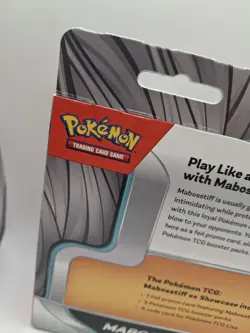 Pokemon TCG Mabosstiff EX Showcase Box 1 Foil Promo 3 Booser Packs NEW BOX - Image 4