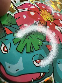 Venusaur Gold Cracked Ice Pokemon 2024 Card Database Attacks Kanto #003 - Image 2