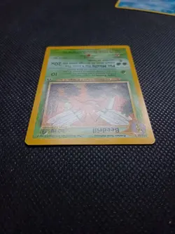 Beedrill 18/75 Neo Discovery Non Holo Pokemon Card LP - Image 3