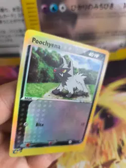 Pokemon Karte Card Poochyena Fiffyen Ex Ruby Saphire Reverse Holo Mint English - Image 5