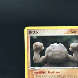 Pokemon Card TCG Ditto (Geodude) 62/113 Delta Species 2005 Regular non-holo - Image 5